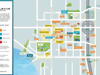Downtown Bellevue Map