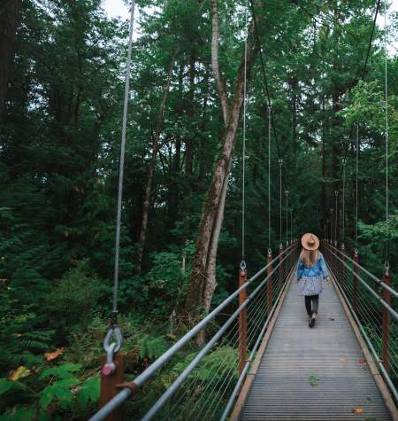 Picture at Bellevue Botanical Garden, taken by @HelloEmilie & @JasonCharlesHill during their trip to Bellevue.