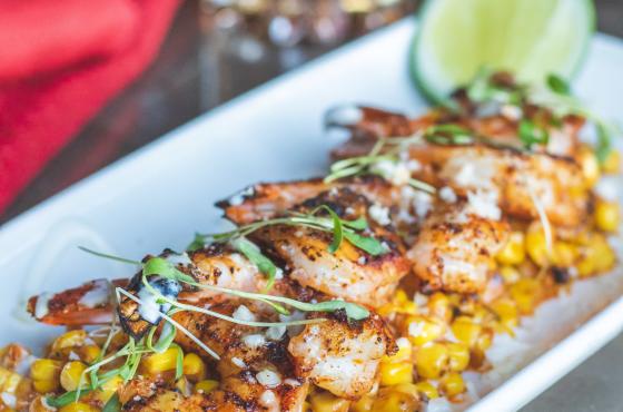 Ancho Chili Shrimp