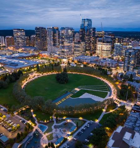 Bellevue Skyline at Night