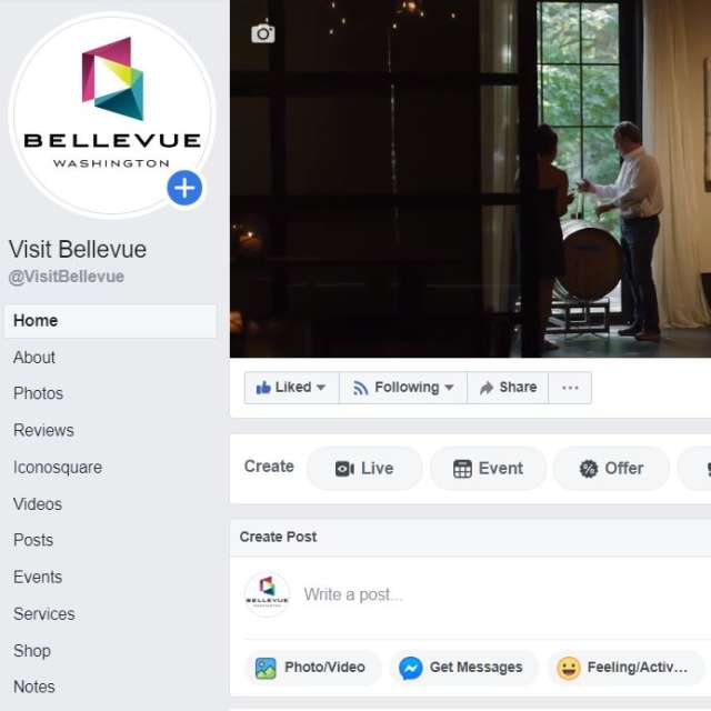 Visit Bellevue Facebook