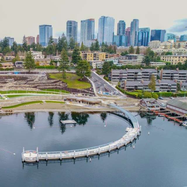 Meydenbauer Bay Park Aerial